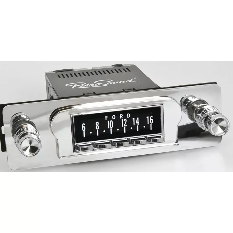 SCP07_b_3 RETROSOUND bedruckte Displayschutzfolie, "Ford" 3er Set