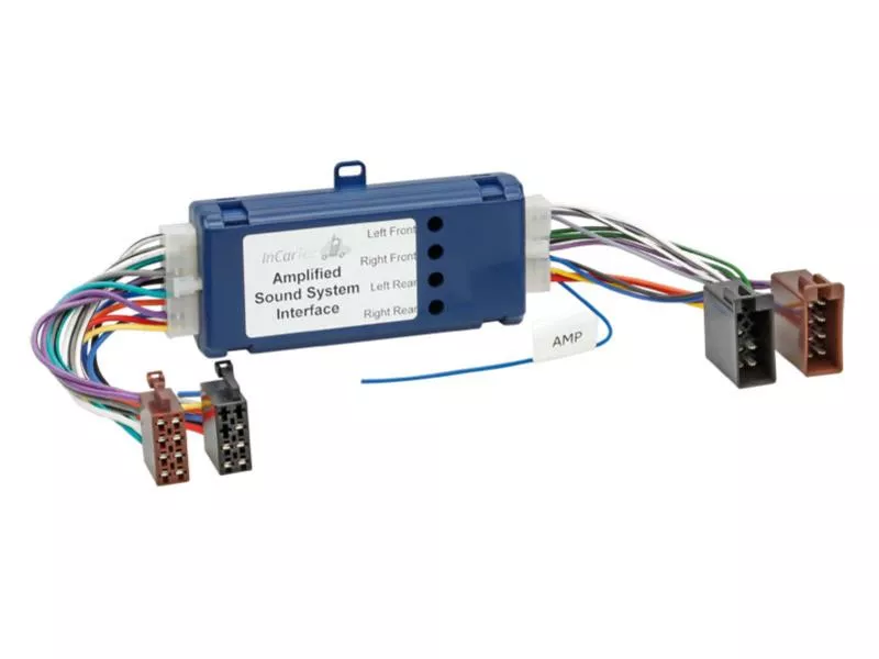 1230-51 Aktivsystemadapter 4 Kanal > ISO auf ISO Nissan, Mazda, Mercedes, Saab