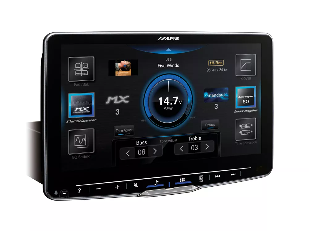 iLX-F905D_Alpine-Halo-9-sound-setting Alpine ILX-F905D Mobile Media Station 1-DIN mit 9-Zoll Display