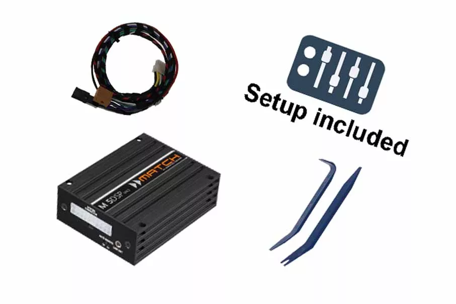 W212_M5_Set Mercedes Benz E-Klasse (W212) mit Standard Sound | 5-Kanal DSP Soundupgrade