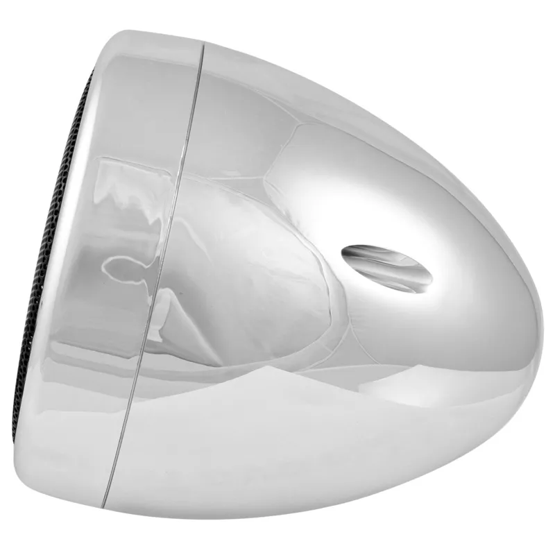 qx707596f13d8ada1d Oldtimer Einbauset ESX Q201A + QX75-CHR Subwoofer & Aufbaulautsprecher silber