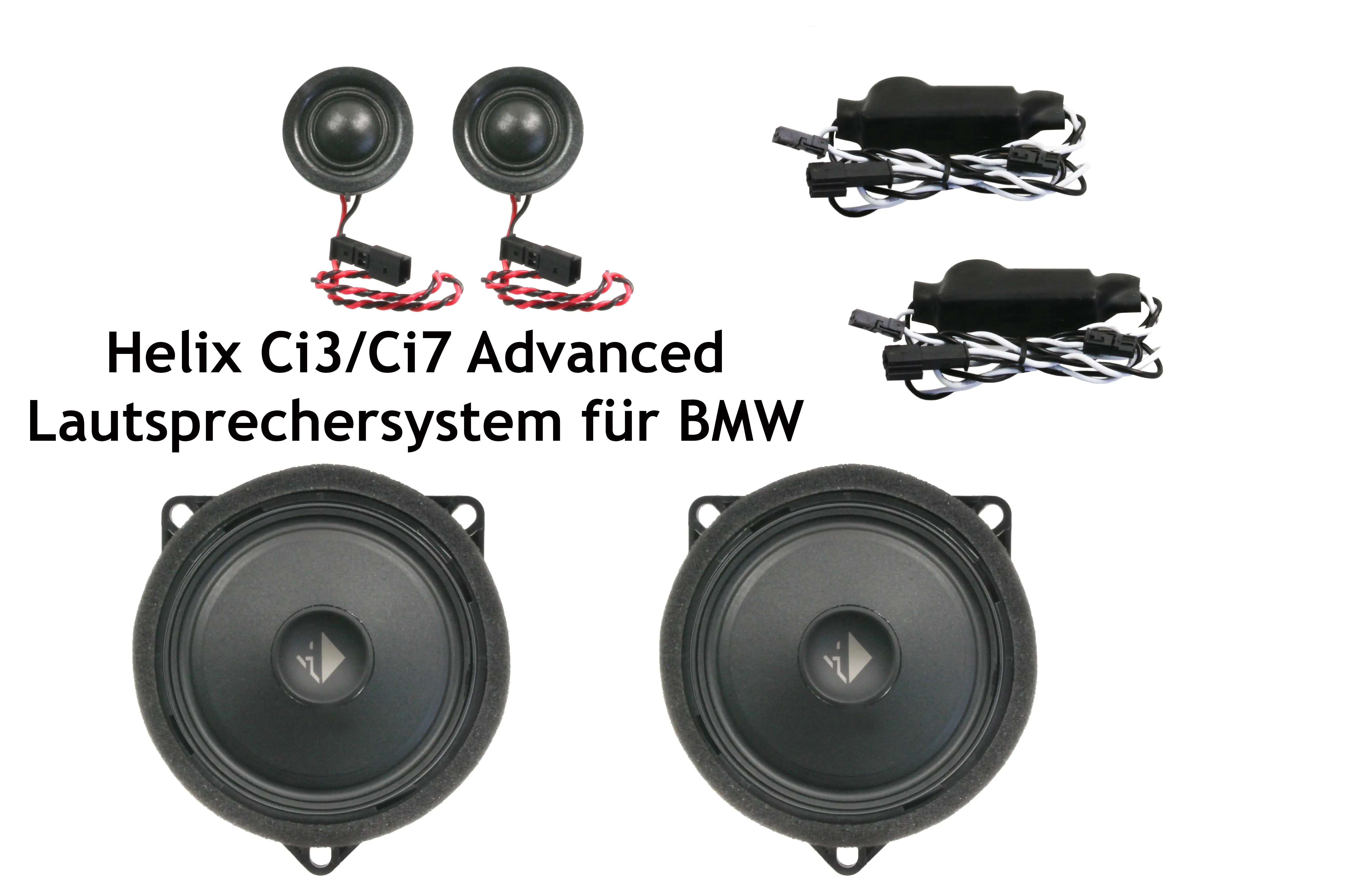BMW Lautsprechersystem advanced | HELIX Ci3100 | Helix Ci7T20 