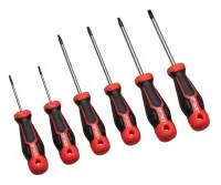 1ox25jfDnoT8G5 Option Torx Schraubendrehersatz 6-tlg. Gr. T6 T10 T15 T20 T25 T30