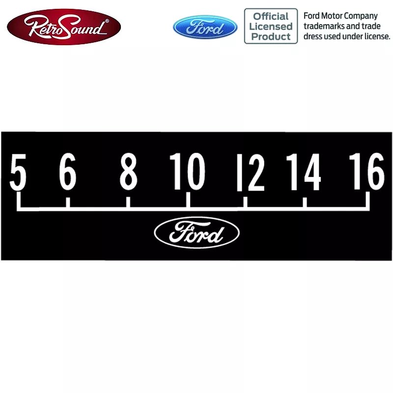 RETROSOUND-bedruckte-Displayfolie-FORD-3er-Set-SCP08_b_0 Retrosound SCP08 bedruckte Displayschutzfolie Ford, 3er Set