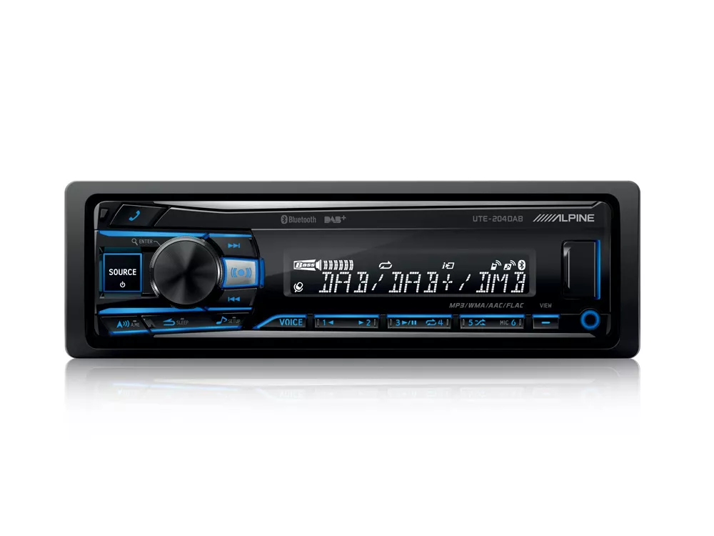 UTE-204DAB_Autoradio-with-DAB-USB-Playback-and-Bluetooth Alpine UTE-204DAB