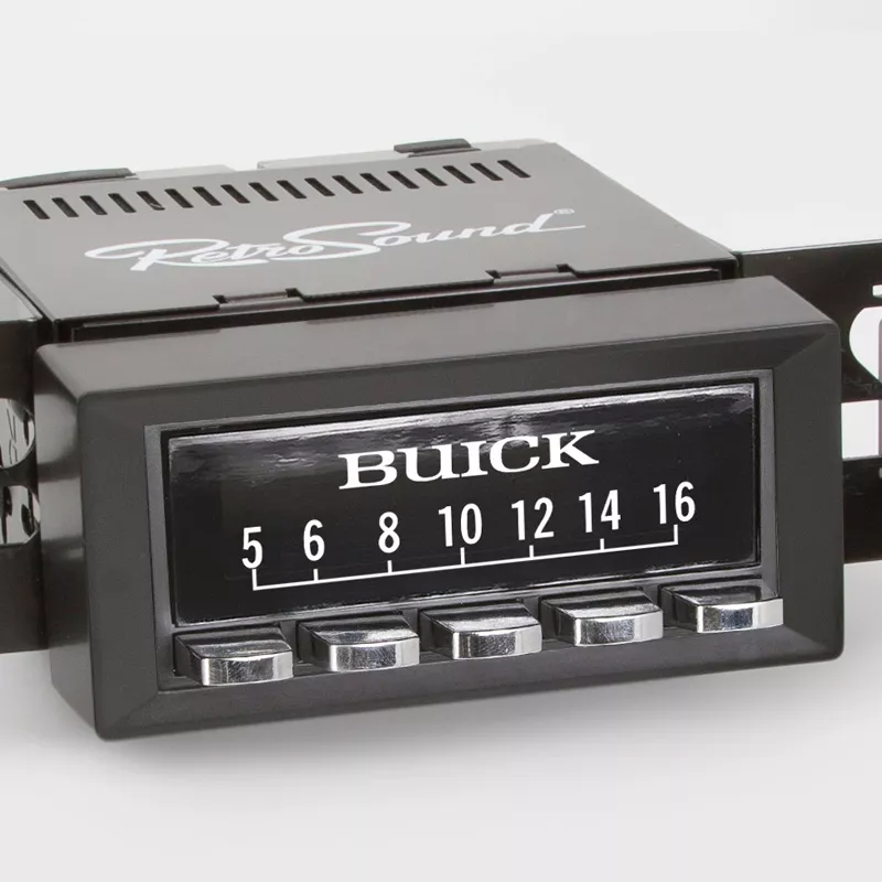 SCP26_b_0 RETROSOUND bedruckte Displayschutzfolie, "Buick" 3er Set