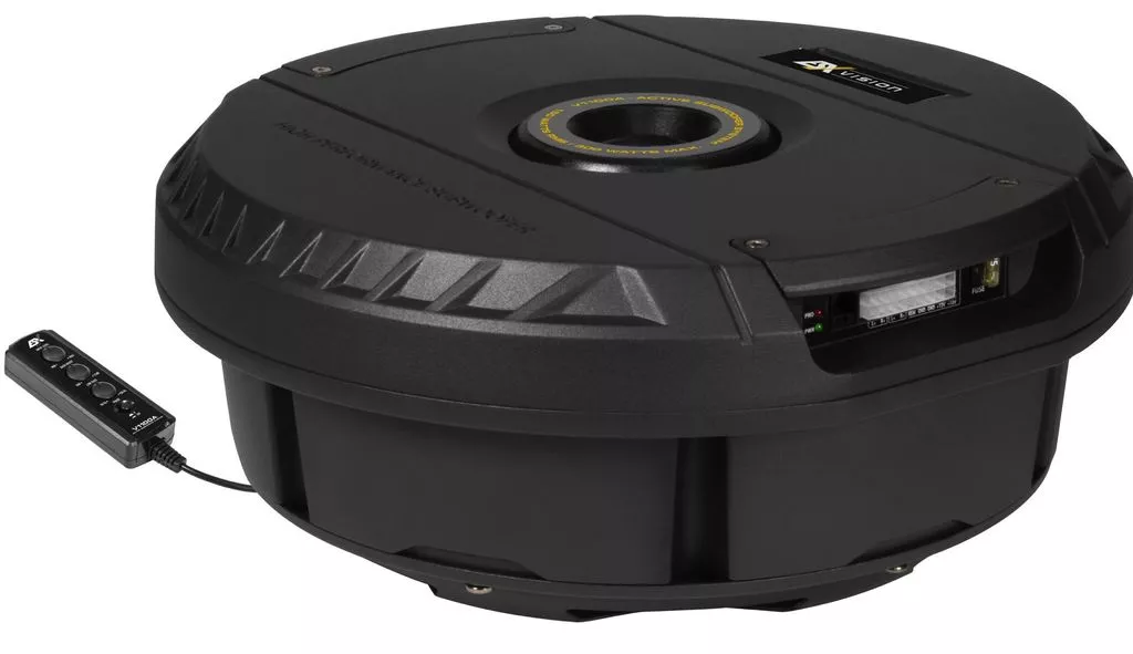 ESX-Q300A-Aktiv-Reserveradwoofer_5 ESX V-1100A - 28 cm (11”) Aktiv Reserverad Subwoofer