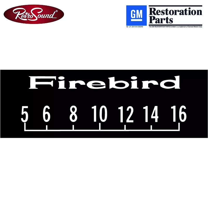 RETROSOUND-bedruckte-Displayfolie-Pontiac-Firebird-3er-Set-SCP29_b_0 Retrosound SCP29 bedruckte Displayschutzfolie ''Pontiac Firebird'', 3er Set