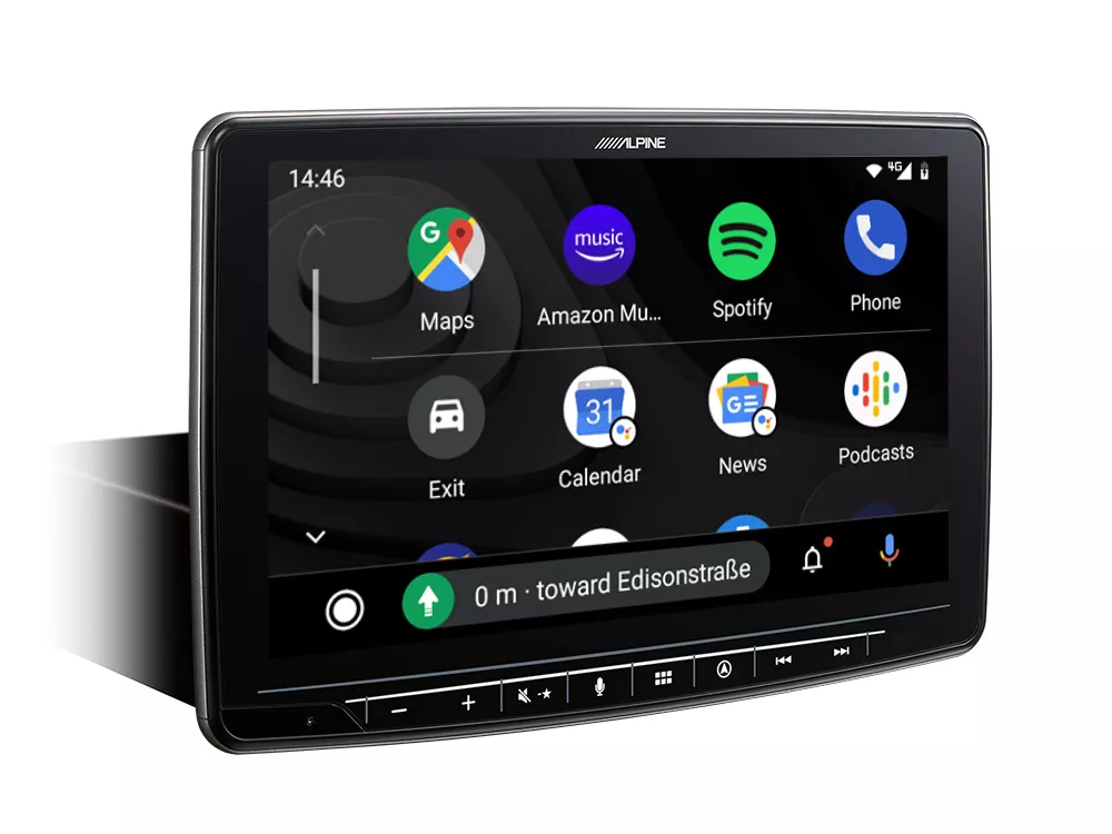 INE-F904TRA_Ford-Transit-Android-Auto-Menu