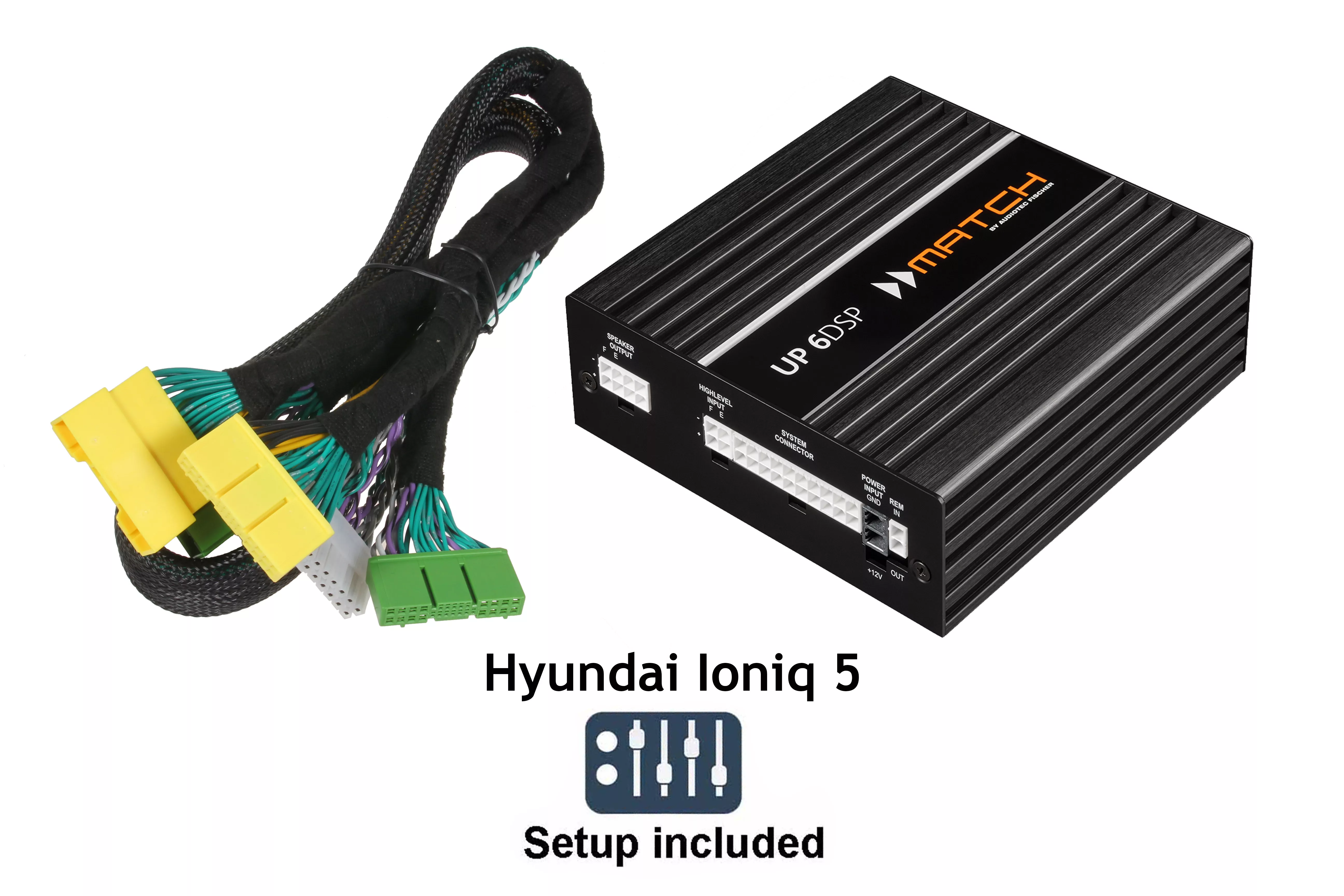 Hyundai IONIQ 5 mit BOSE Soundsystem | 6-Kanal DSP Soundupgrade Hyundai IONIQ 5 mit BOSE Soundsystem | 6-Kanal DSP Soundupgrade