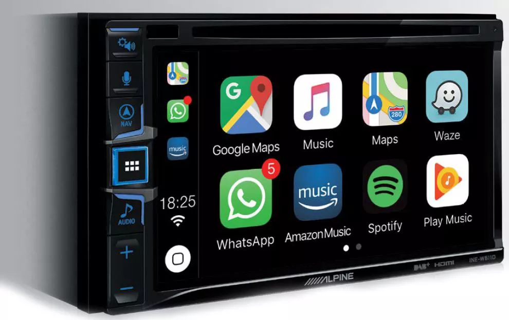 Alpine_ine-W611D_doppeldin-Navitation Alpine-INE-W611D-6,5-Zoll-Navigation-jetzt-kaufen