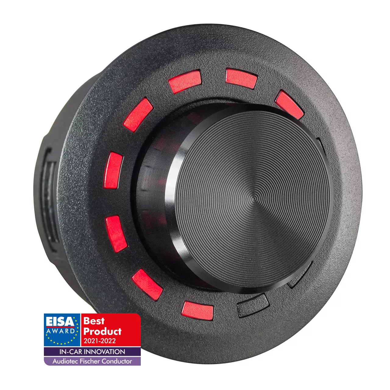 CONDUCTOR_Pers_Left_EISA-Logo_1742x1674px_26-07-2021 Audiotec Fischer CONDUCTOR | One-Touch Remote