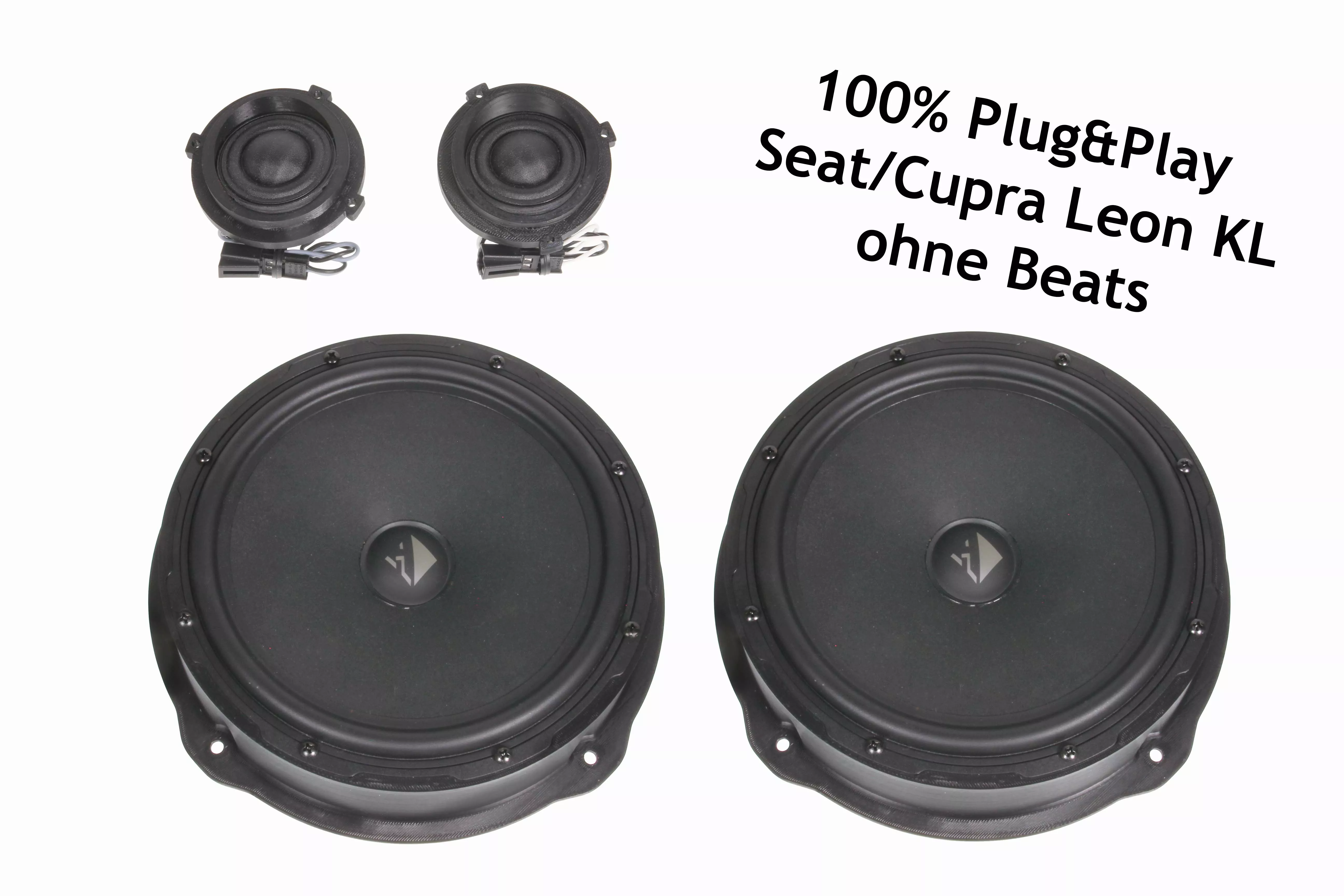 CUPRA/SEAT Leon ST IV (Typ KL) | Lautsprecherupgrade 2-Weg | Ci3 W200 | NT25S | Dämmung