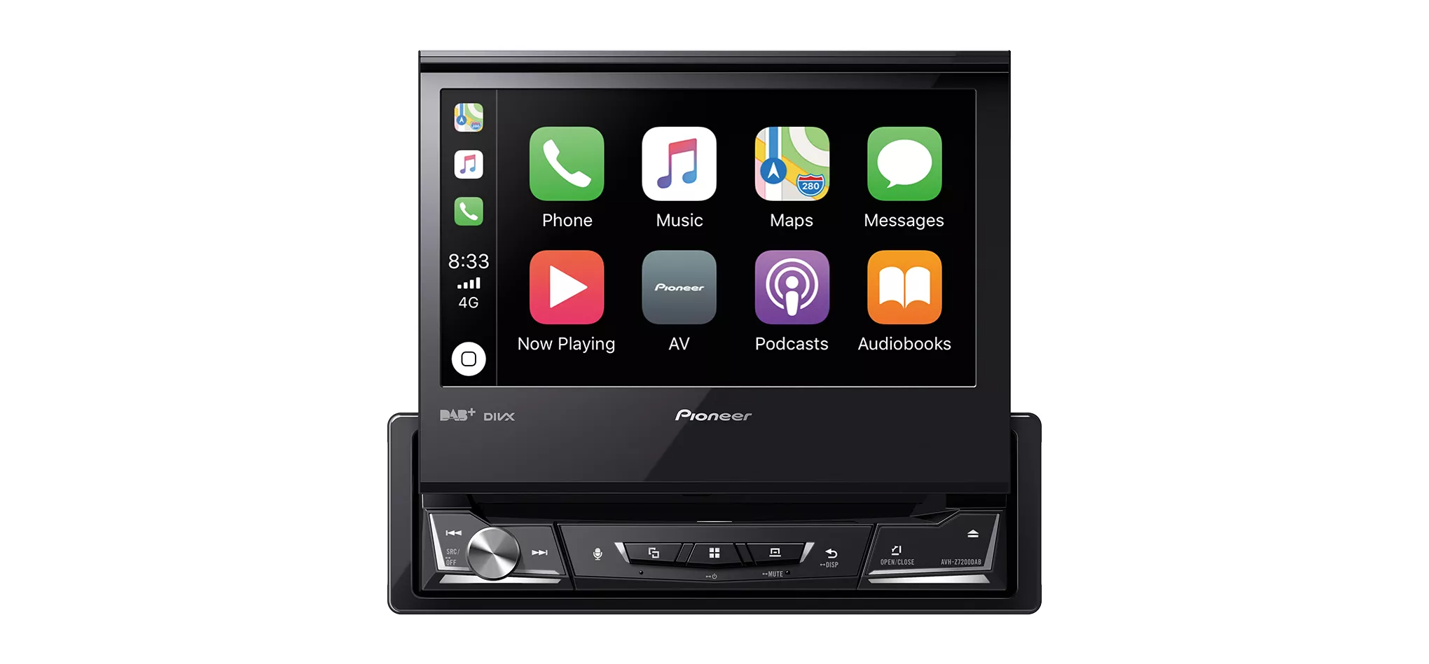 avh-z7200dabqZi1dQ3gavGmO Pioneer AVH-Z7200DAB Autoradio mit Ausfahr-Monitor und DAB+