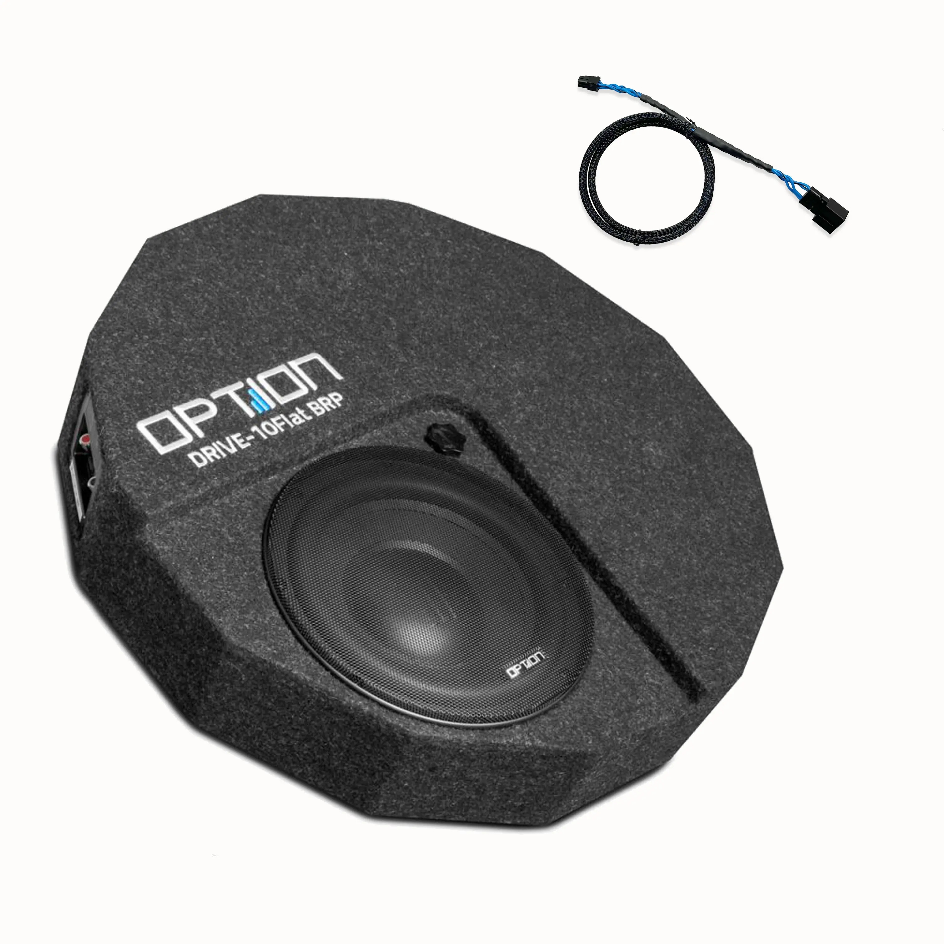 Drive10Flat BRP D4 Subwoofer Reserverad | OPTION optimiert für Audi A3 8Y Sportback mit ASS