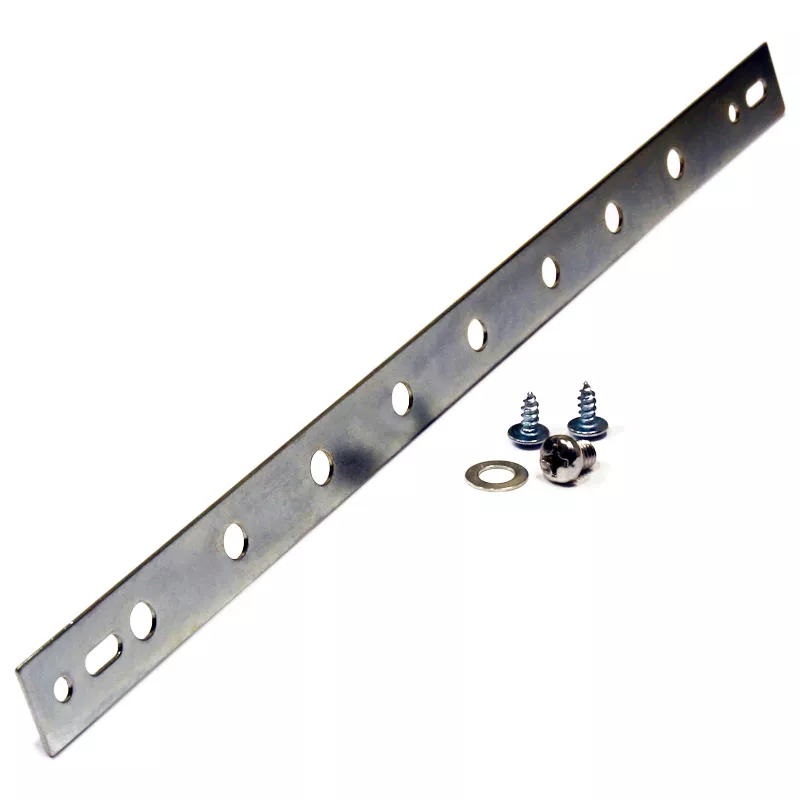 rs-ub1kt_b_0 Montageblech mit Schrauben, 355 x 22 x 1mm
