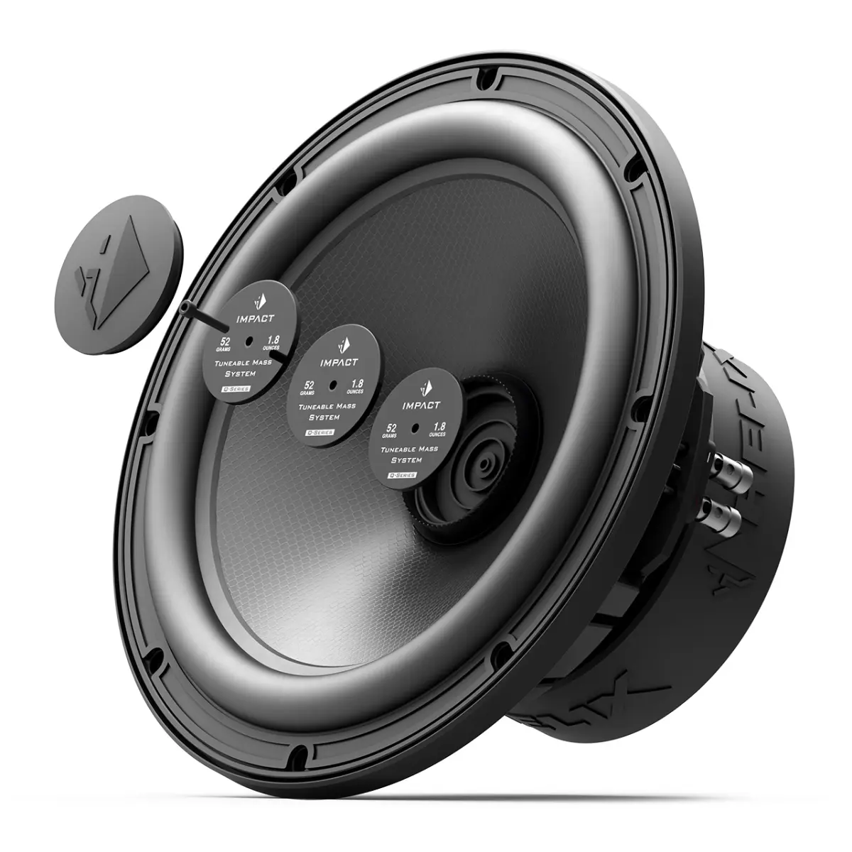Helix IQ12 DVC mit Gewicht Subwoofer Explosionszeichnung