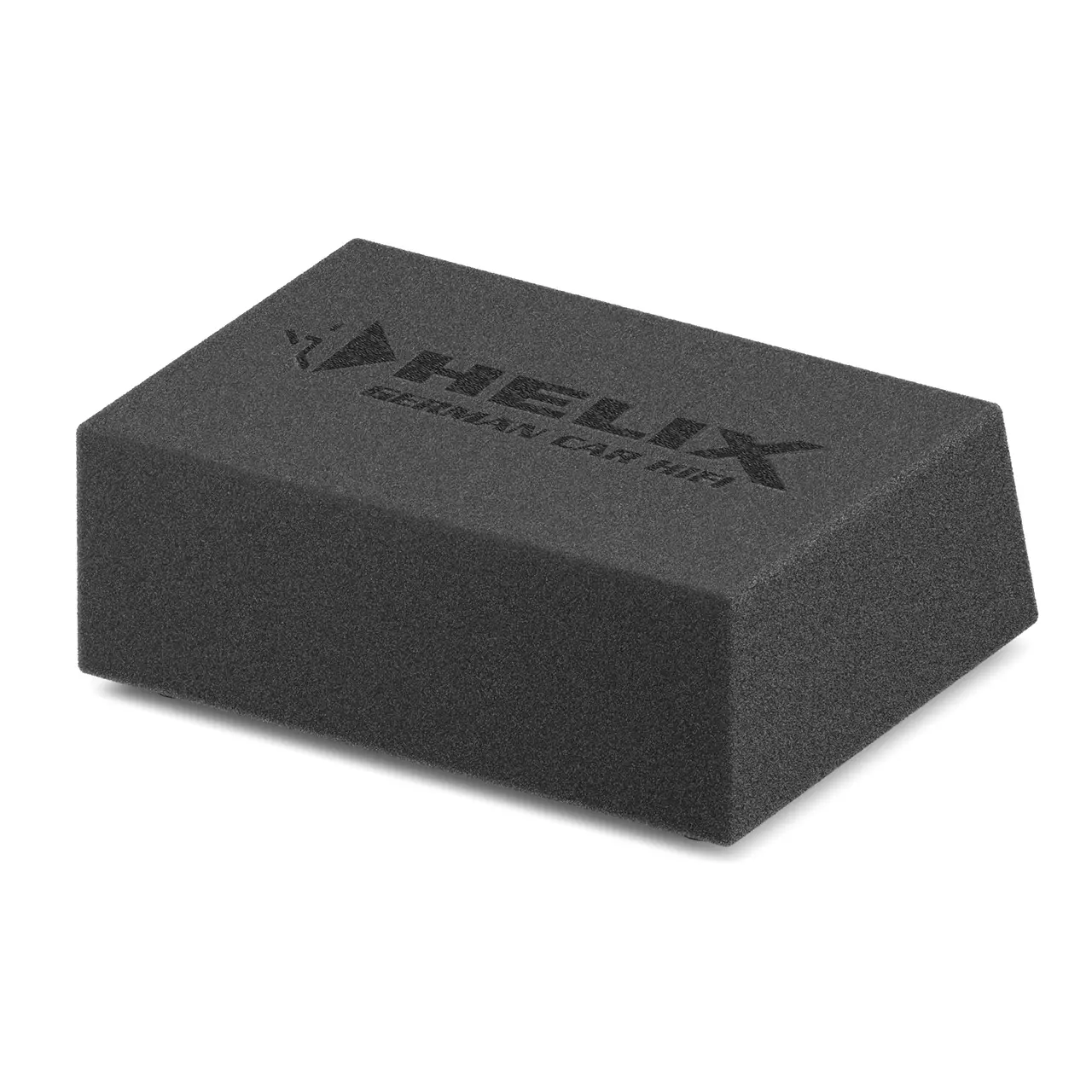 HELIX IK‑E10 SVC2 Subwoofer für den Kofferraum HELIX IK‑E10 SVC2 Bassreflexsubwoofer downfire auf weissem Hintergrund