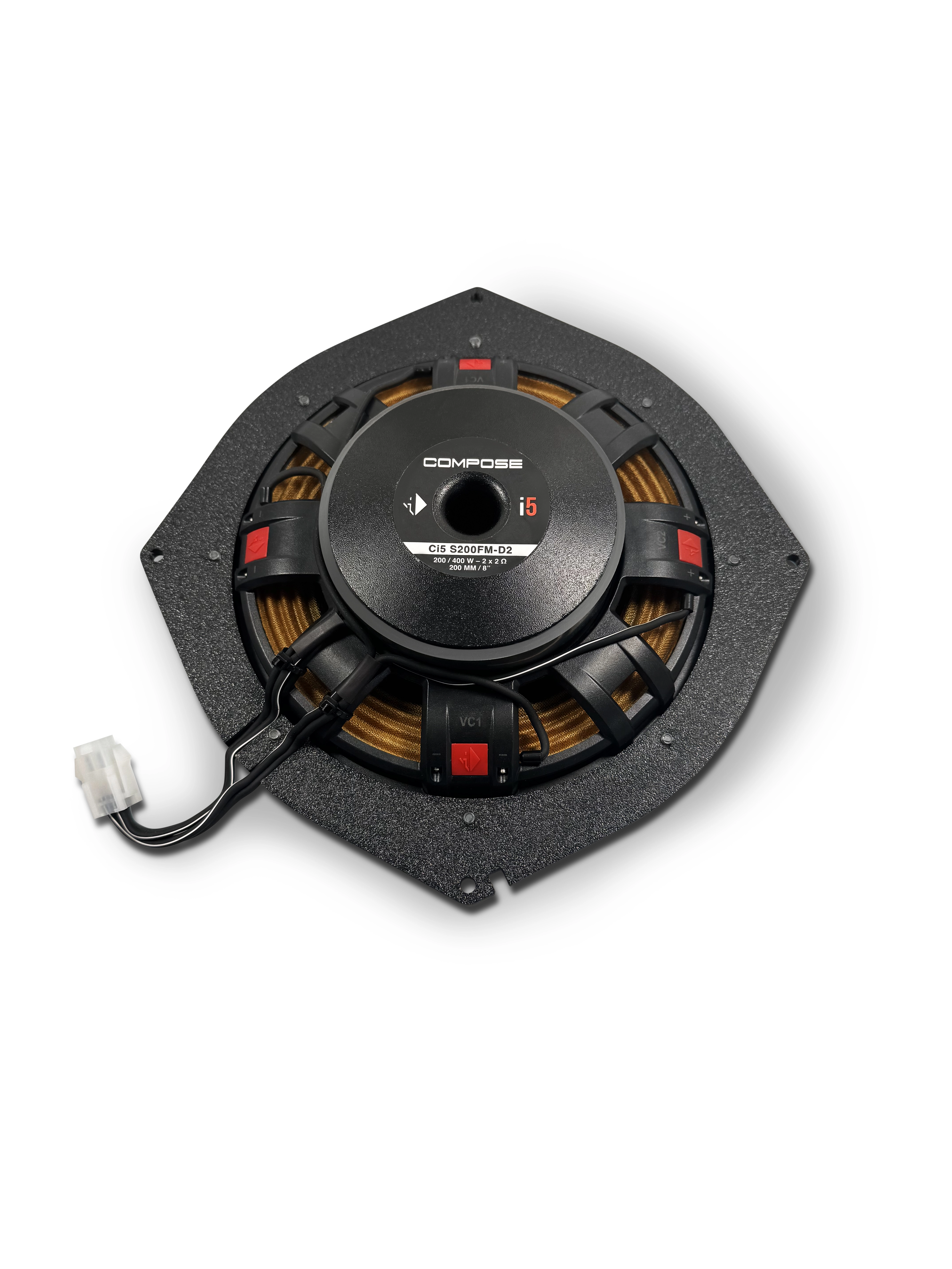 Burmesterersatz Subwoofer heckansicht