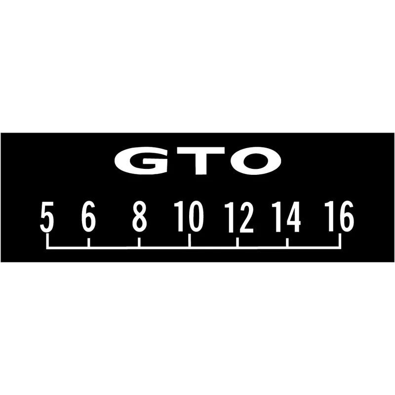 RETROSOUND-bedruckte-Displayfolie-Pontiac-GTO-3er-Set-SCP30_b_0 Retrosound SCP30 bedruckte Displayschutzfolie "GTO", 3er Set