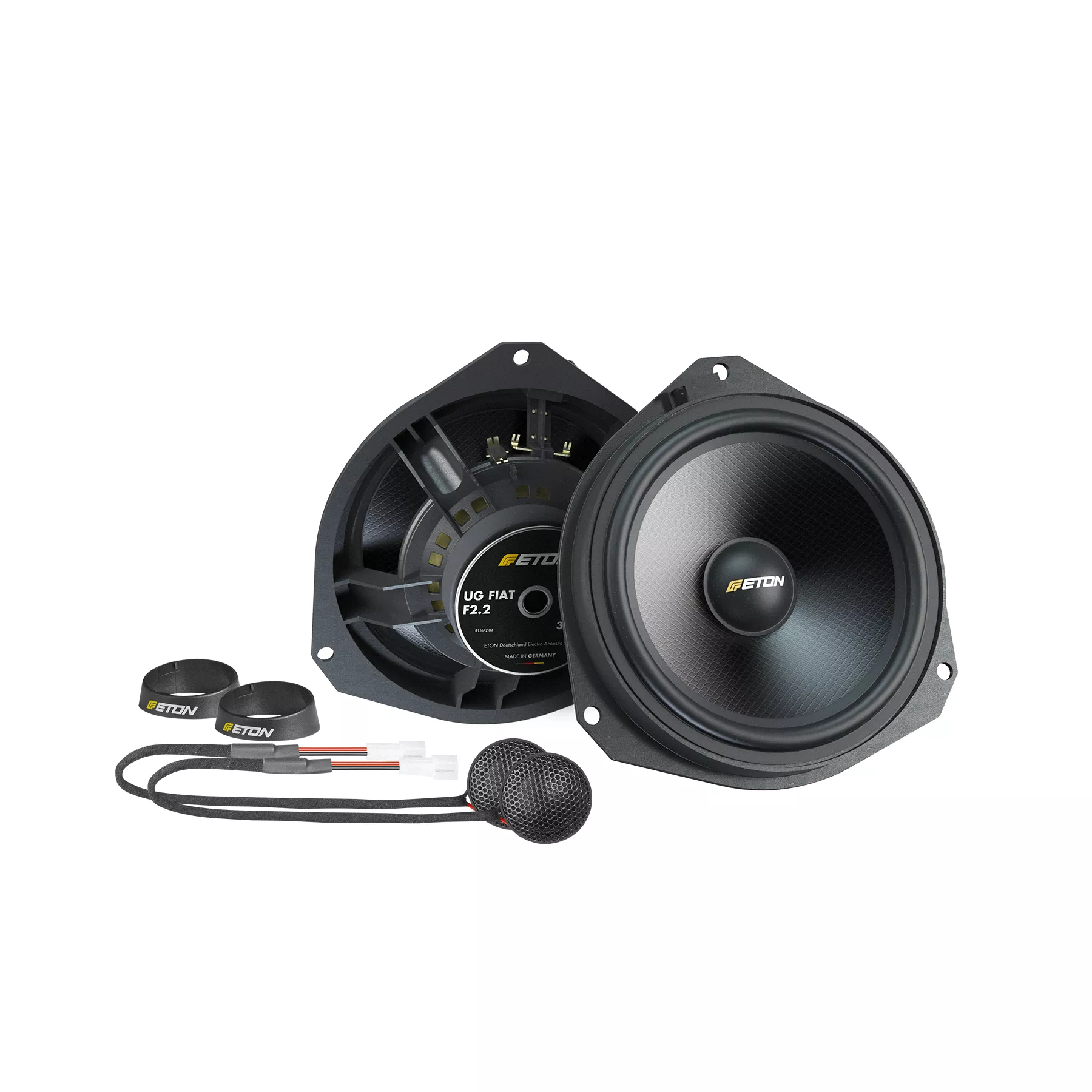 UG_FIAT_F22_Frontside_web Fiat Ducato, Peugeot Boxer und Citroën Jumper 2 Wege Lautsprechersystem