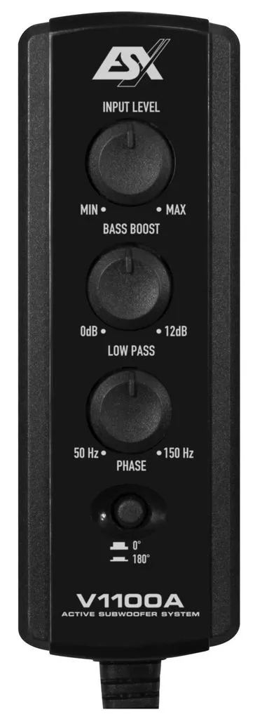ESX-Q300A-Aktiv-Reserveradwoofer_2 ESX V-1100A - 28 cm (11”) Aktiv Reserverad Subwoofer