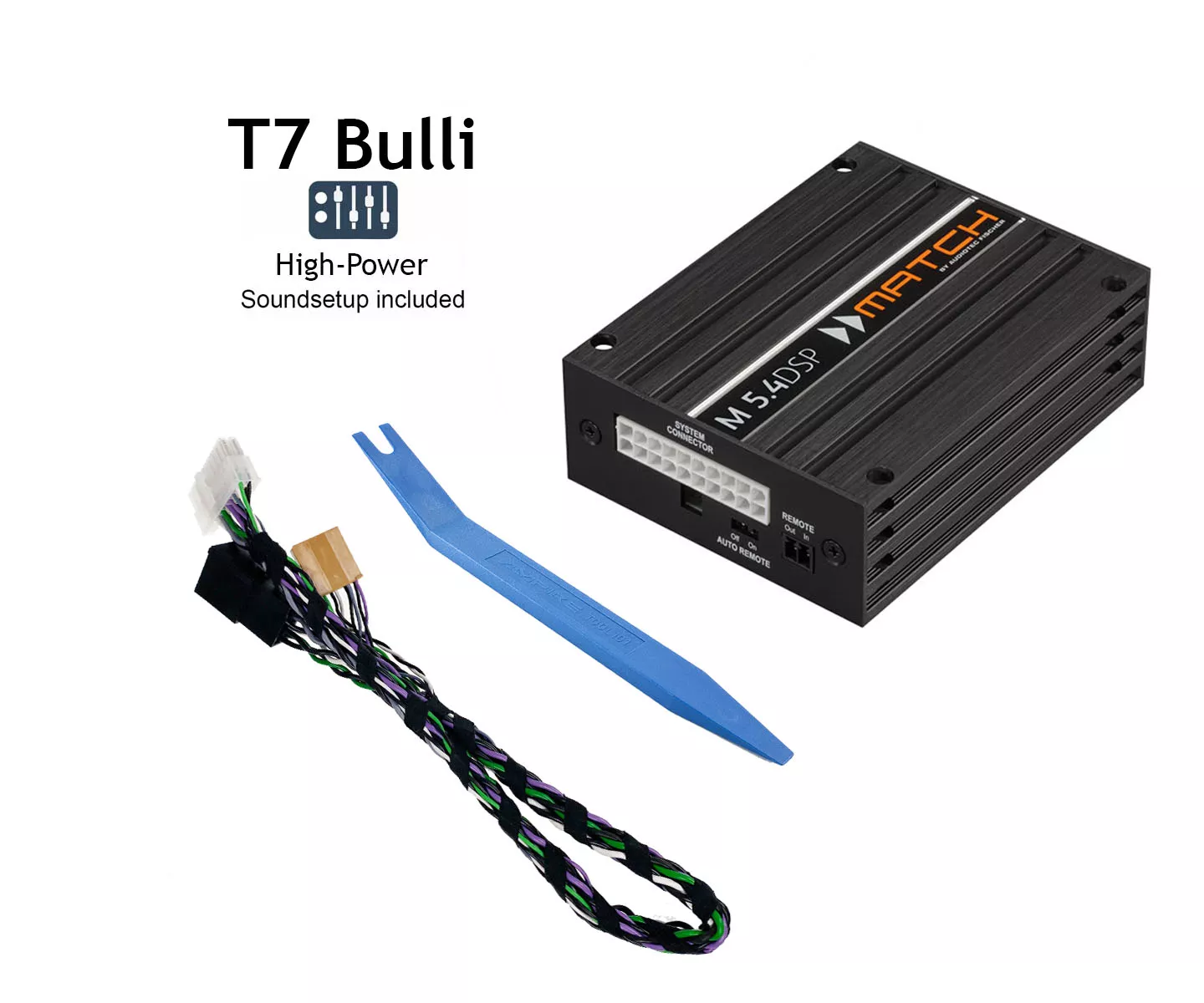 T7_M5 Volkswagen T7 mit Standard Sound | 5-Kanal DSP Soundupgrade