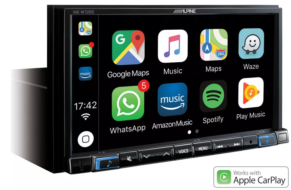 alpine_ine-w720d Alpine INE-W720D - 7 Zoll Navigationssystem mit DAB+
