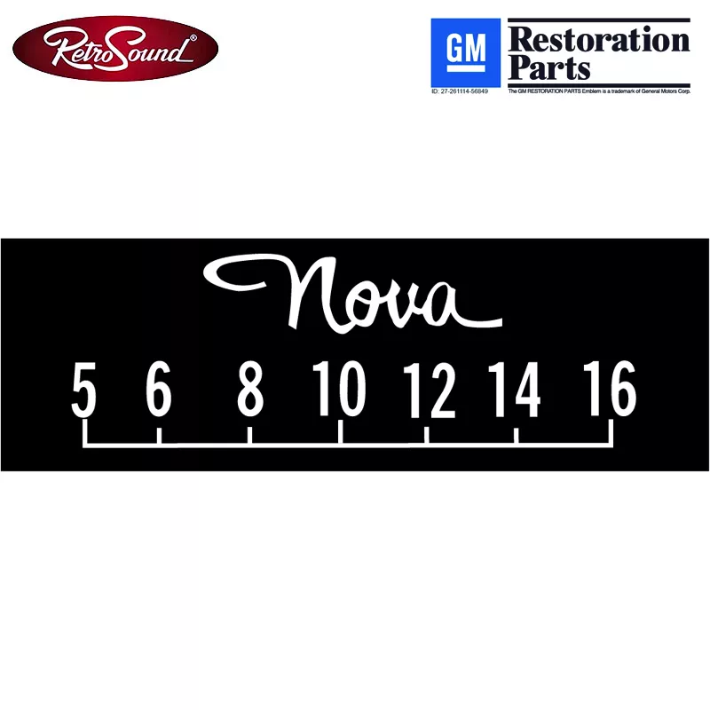 RETROSOUND-bedruckte-Displayfolie-GM-Nova-3er-Set-SCP24_b_0 Retrosound SCP24 bedruckte Displayschutzfolie "Nova", 3er Set