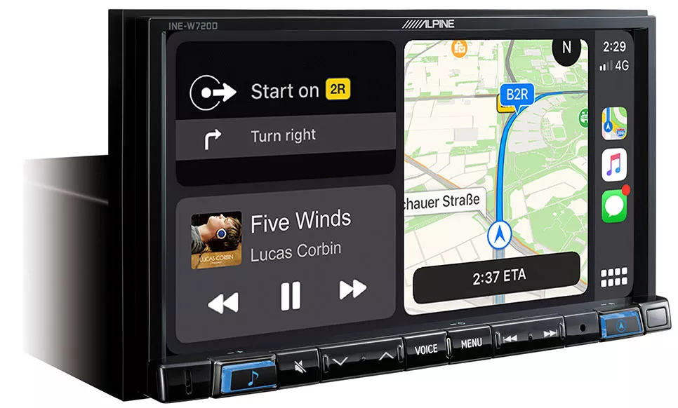 alpine_ine-w720d_1 Alpine INE-W720D - 7 Zoll Navigationssystem mit DAB+