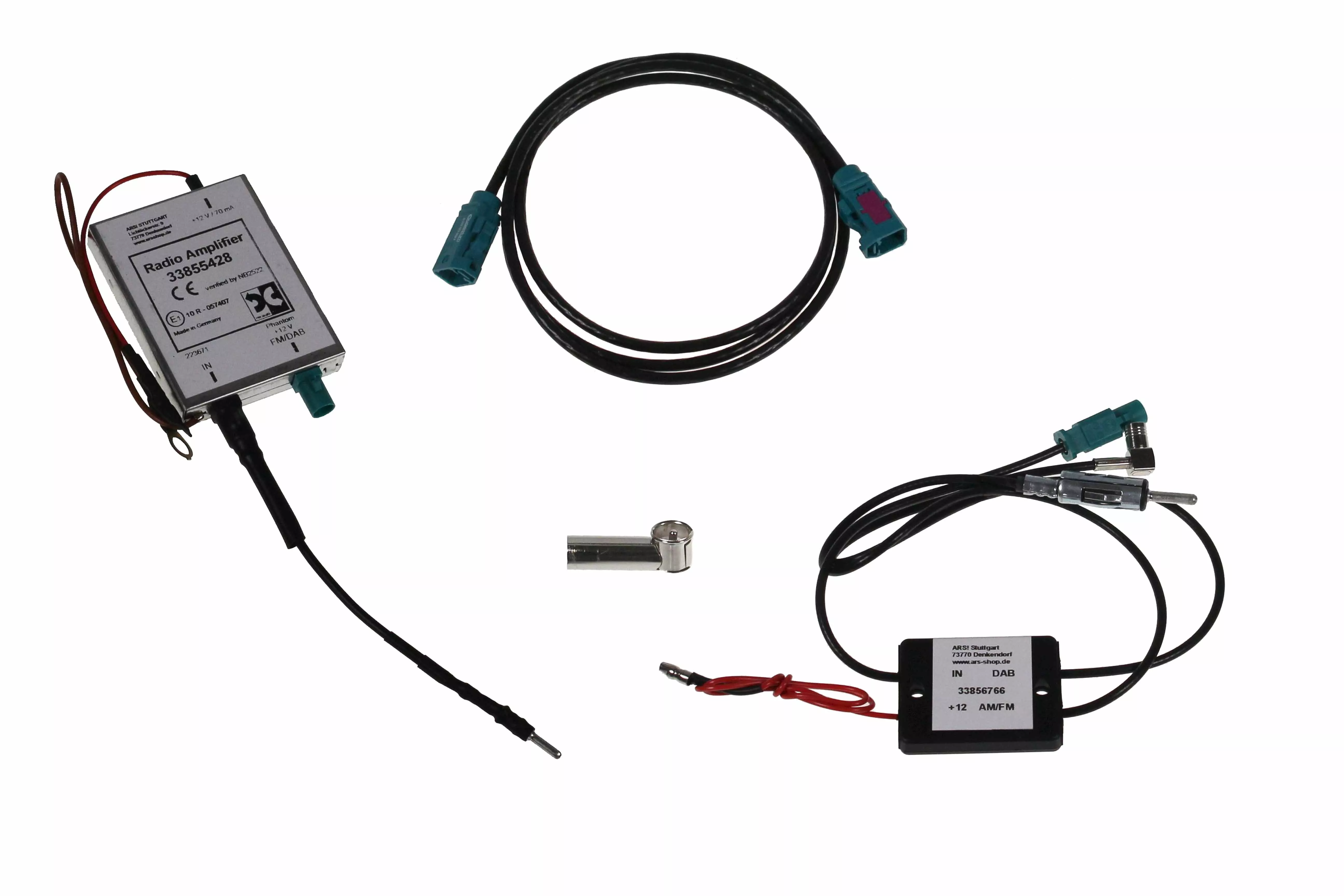 ARS10646 Antennen-Umbaukit Mercedes Benz SL R230 für DAB+ Empfang