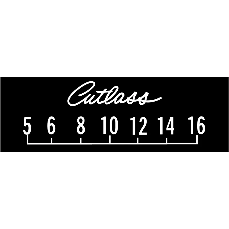 scp28 Retrosound SCP28 bedruckte Displayschutzfolie ''Cutlass'', 3er Set