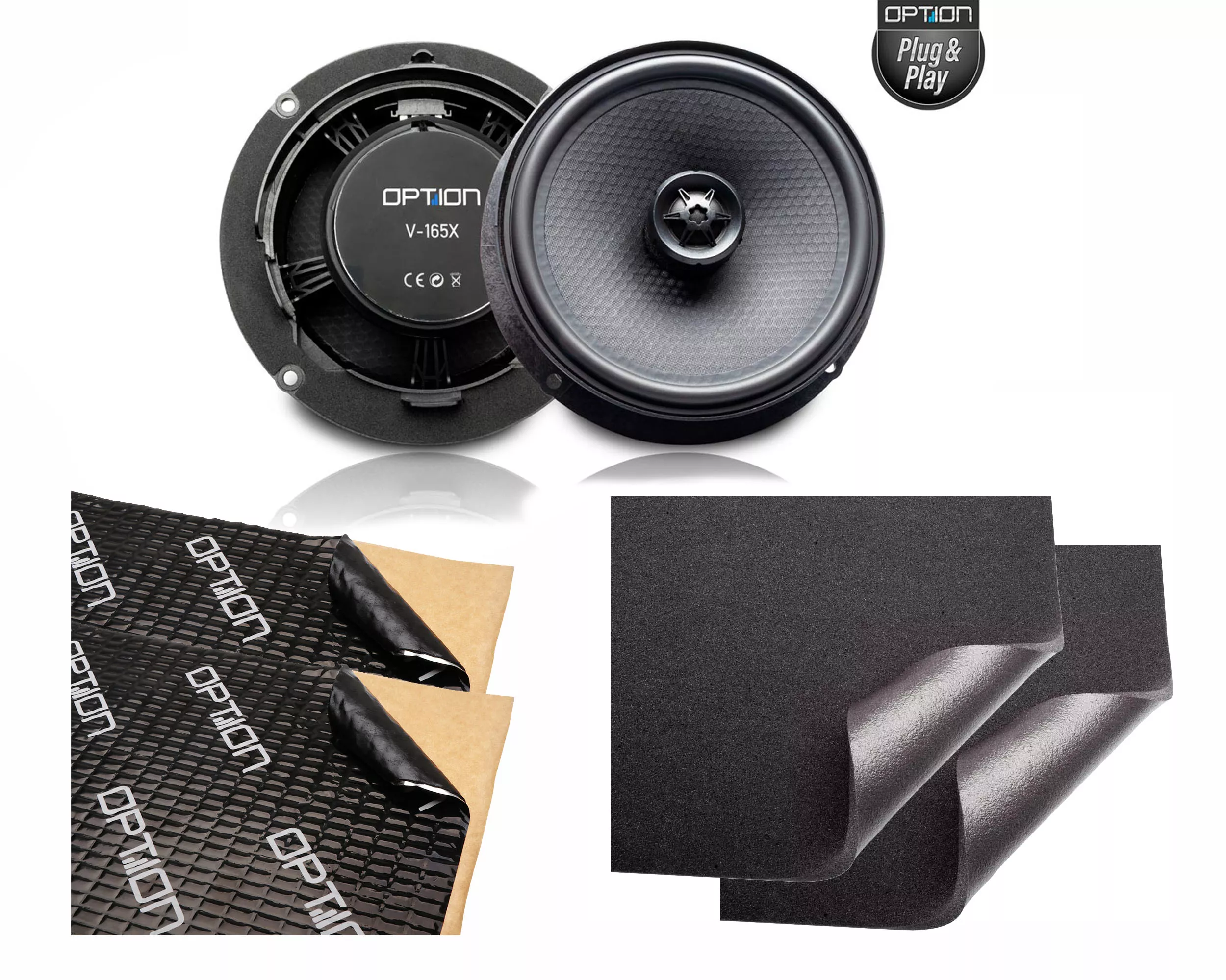 LautsprechersetAdvancedV165X ARS-Türlautsprecherset für VW Polo (2001 - heute) | Advanced | Air V-165X | hinten