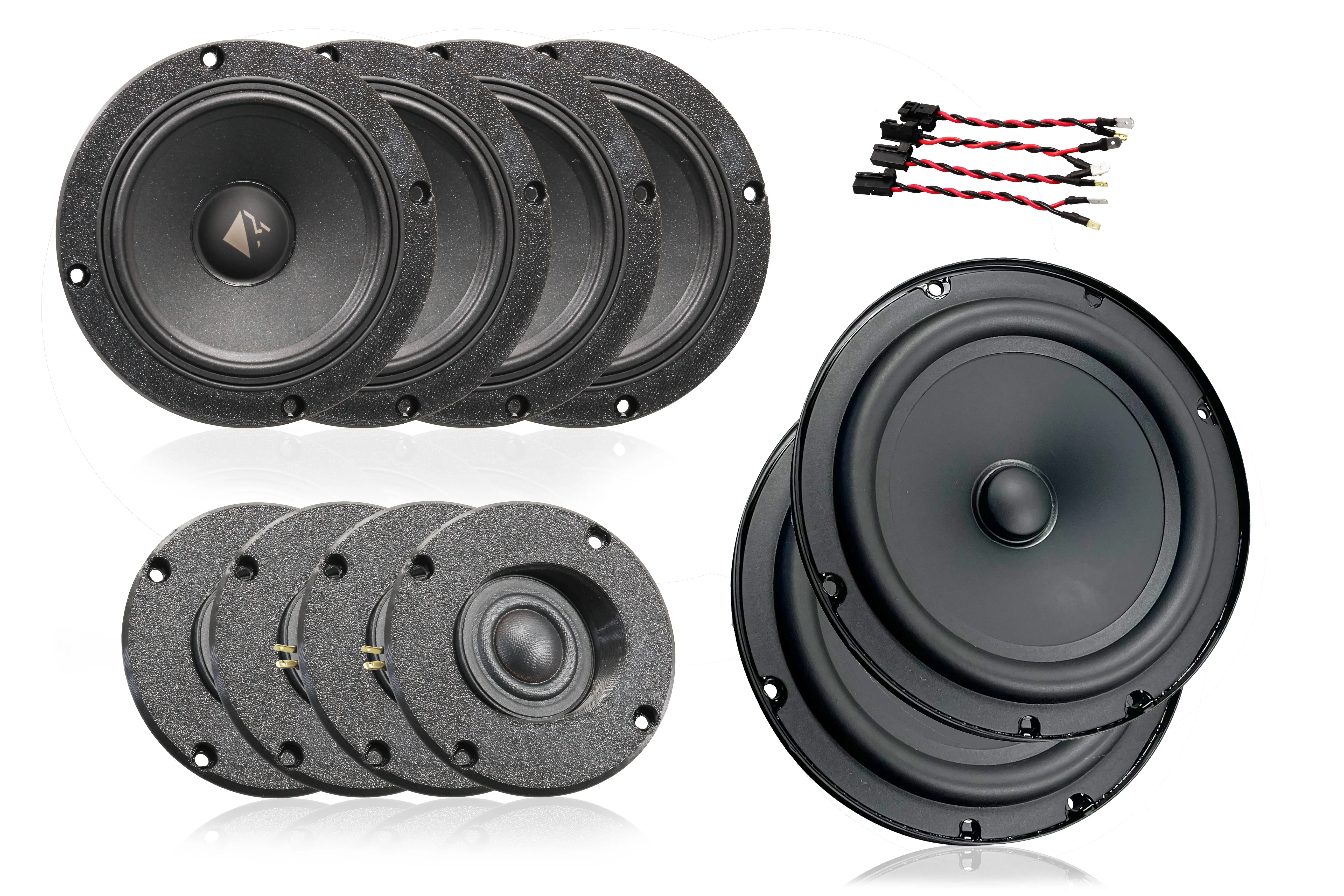 Ersatzlautsprecher set fuer Porsche 928 mit Klangpaket