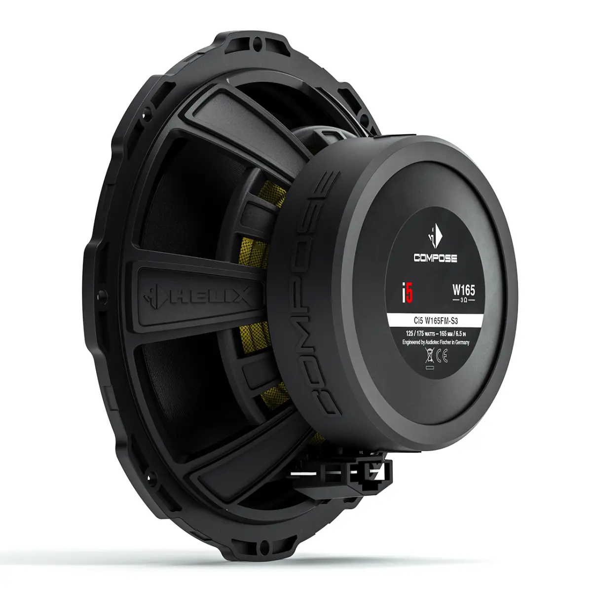 Helix Ci5W165FM-S3 Magnetansicht Langhublautsprecher Magnetansicht