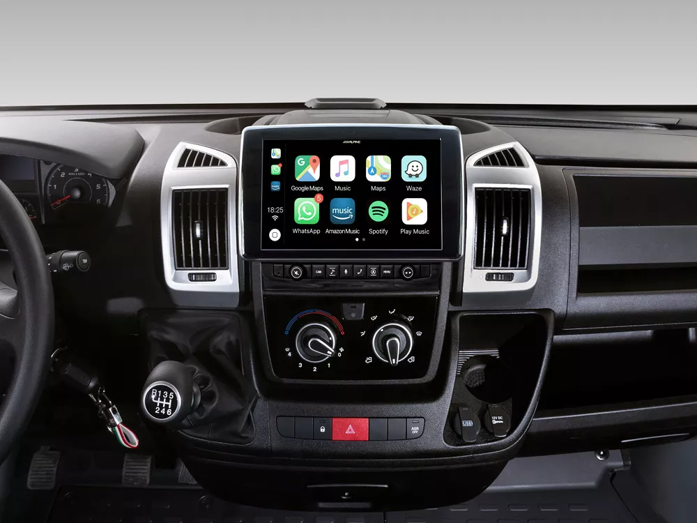 Ducato-Jumper-Boxer-Apple-CarPlay-Menu_X903D-DU Alpine Wohnmobil Navigationsystem