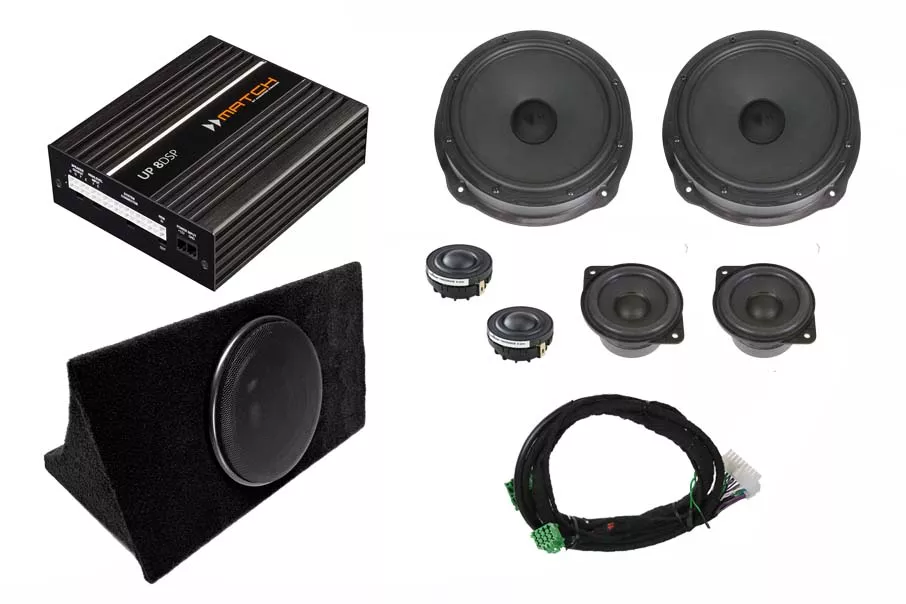 Hurac-n_Set Lamborghini Huracán EVO Spyder | 8-Kanal DSP Soundupgrade | Austauschlautsprecher | Subwoofer