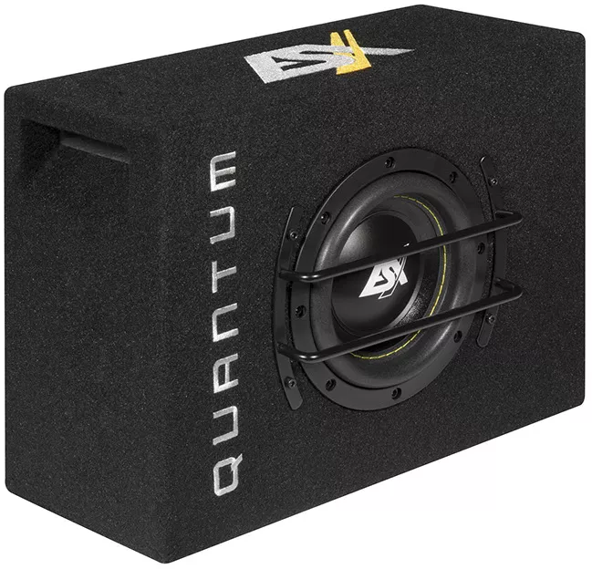 qsb6_front_angle_left ESX QUANTUM QSB6 Bassreflex Subwoofer 250watt RMS