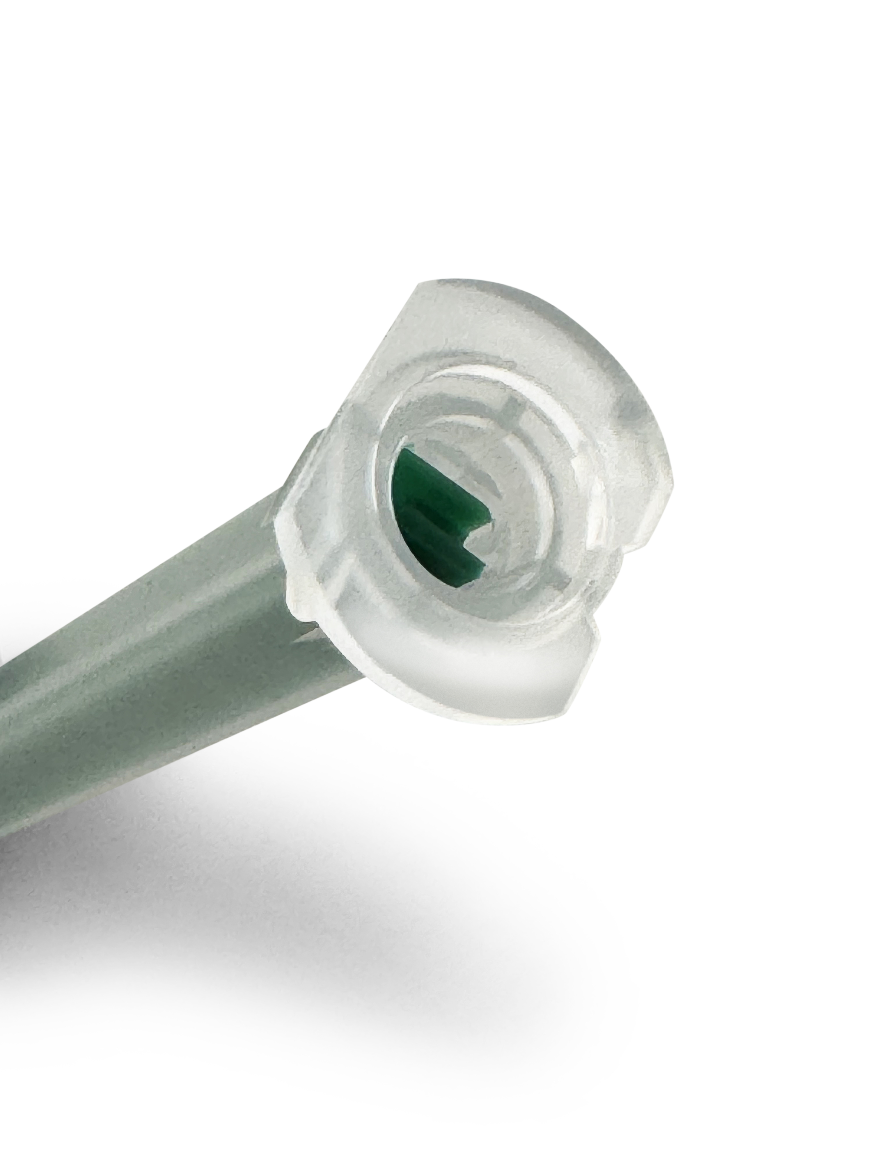 Mischdüse für Epoxykleber Mischrohr mit Flansch