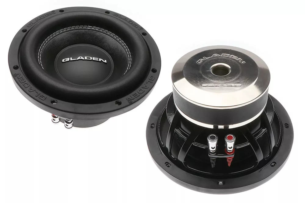 Gladen_SQX08 Gladen SQX 08 High-Performance Subwoofer 250 Watt RMS