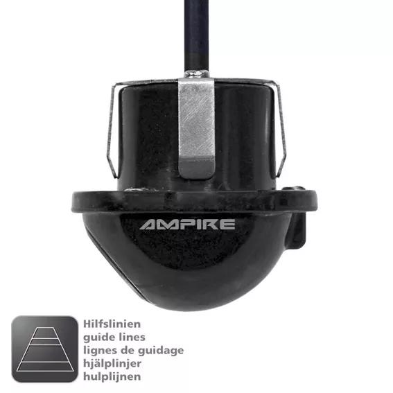 KC403-50_1580eeebf62f38 AMPIRE KC403-50 | Rückfahrkamera, Einbau, 50°, gespiegelt, Hilfslinien einschaltbar