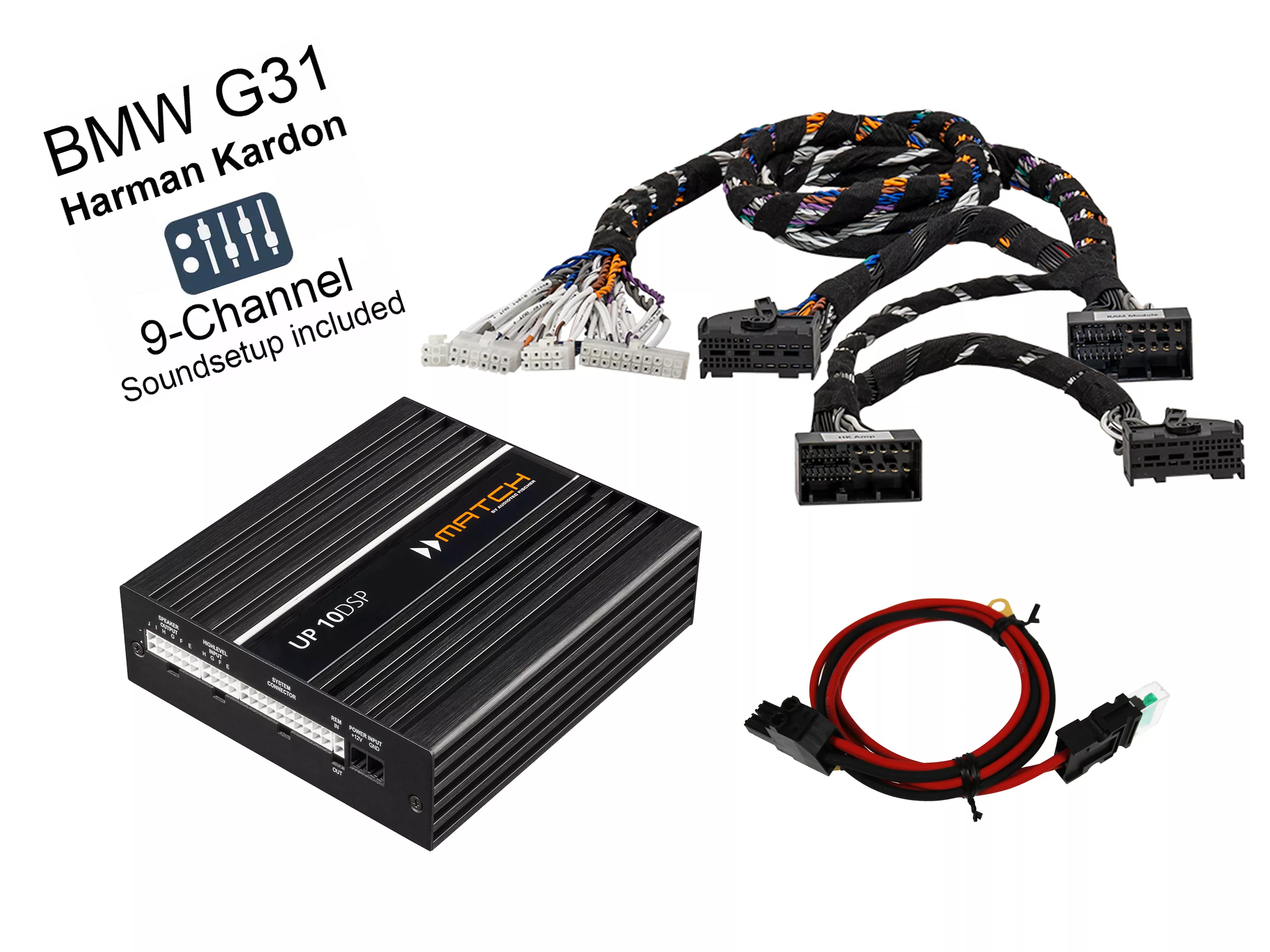 G31_HK_UP10 BMW G31 mit Harman Kardon und RAM-Modul | 10-Kanal DSP Soundupgrade