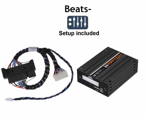 CUPRA Formentor Soundupgrade-Set mit Beats | DSP-Verstärker | Plug&Play-Kabelsatz | ohne Subwoofer