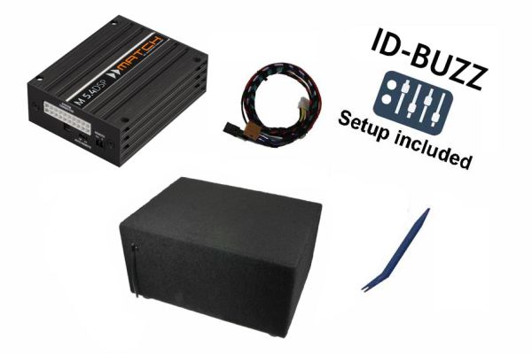 VW ID Buzz Plug&Play-Soundupgrade mit DSP-Endstufe und Subwoofer