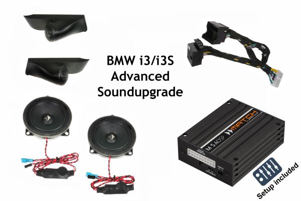 BMW i3 Advanced-Soundupgrade-Set | MATCH M5.4 DSP-Verstärker | Lautsprecherupgrade