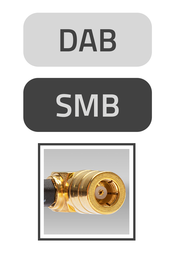 DAB+ Scheibenantenne mit Folienstrahler und Masseband online kaufen