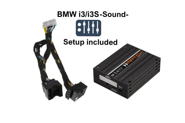 BMW i3 Soundupgrade-Set | MATCH M5.4 für Originallautsprecher