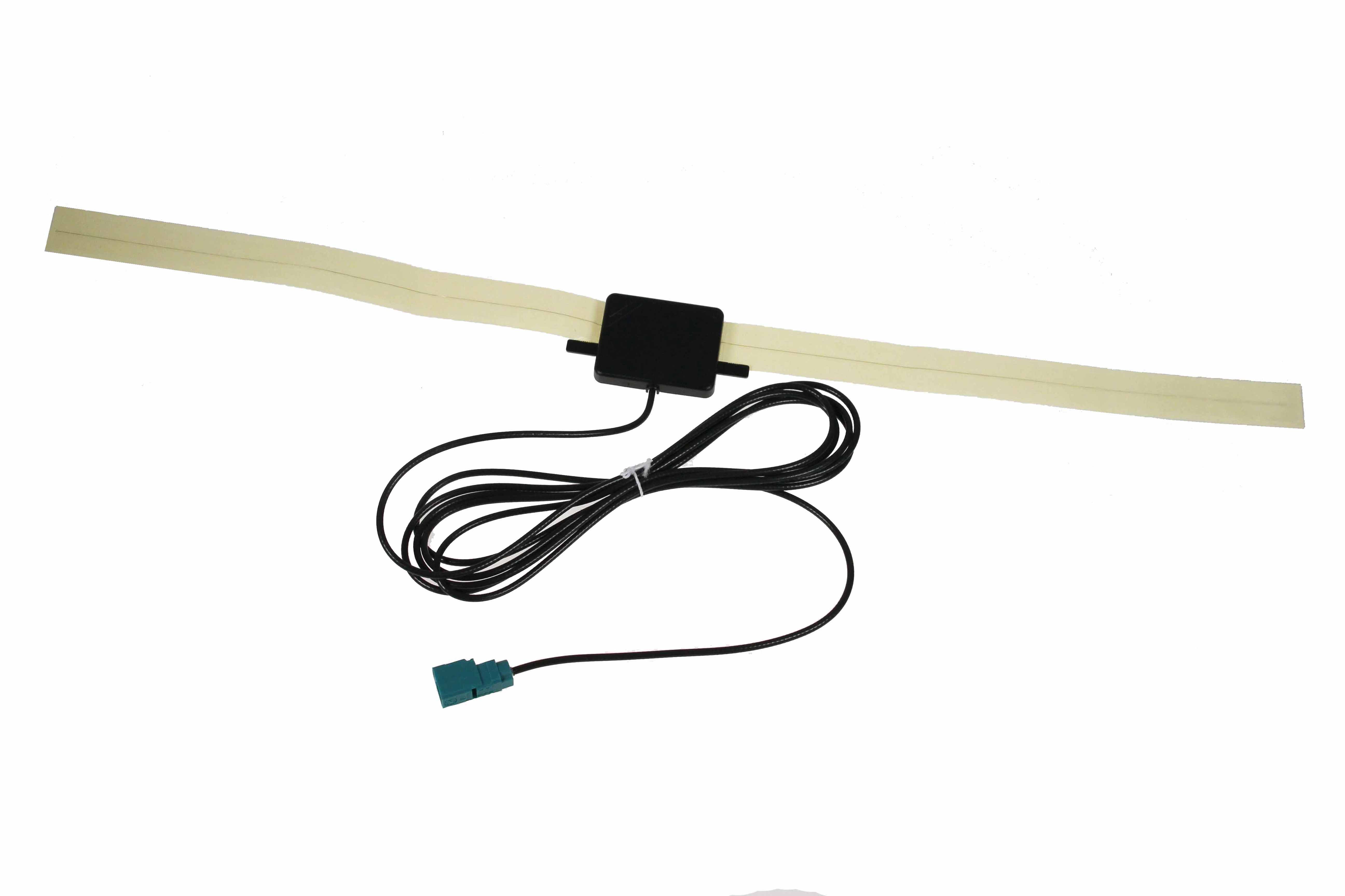 DAB+ Scheibenantenne mit Extra Remote-Kabel - Scheibenklebeantenne