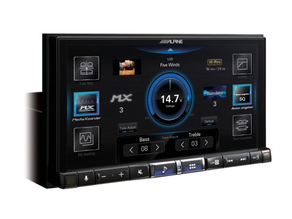 Alpine ILX-705D Digital Media Receiver mit Apple CarPlay