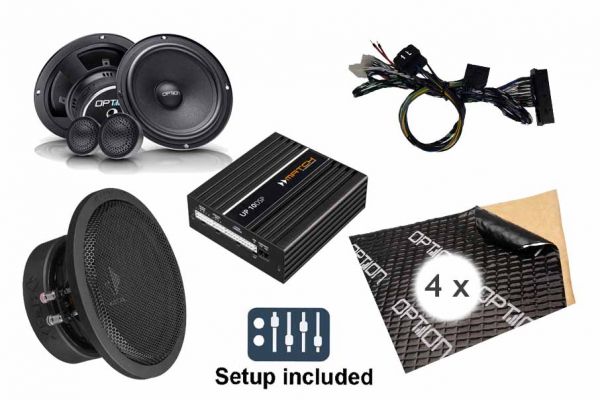 Mercedes Benz V-Klasse | Premium Soundupgrade-Set | MATCH UP10DSP | Option 165 Pro | Sub | Dämmung